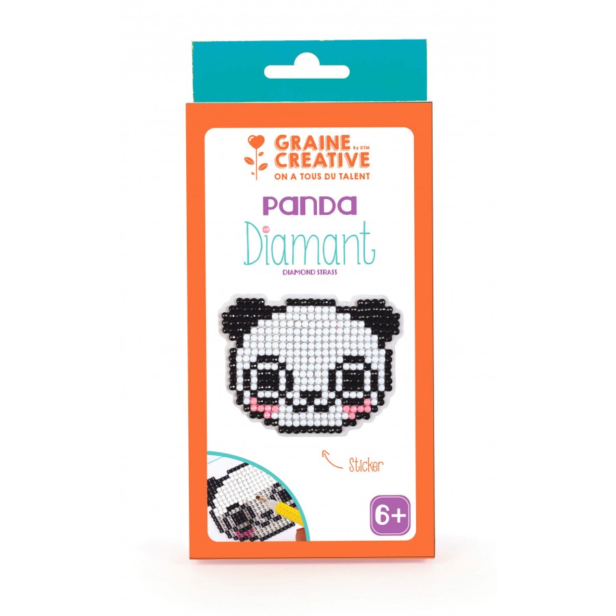 Kit diamant mosaïque sticker "Panda"