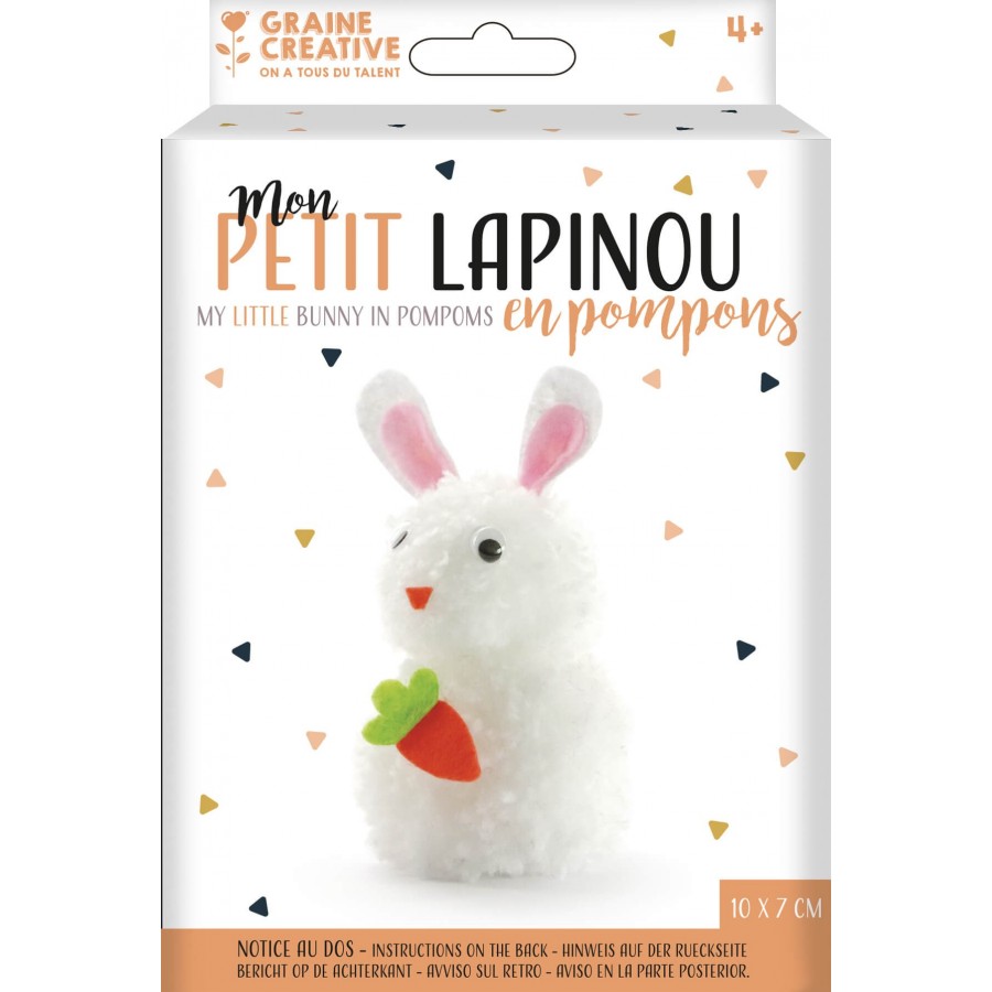 Kit pompon "Lapinou"