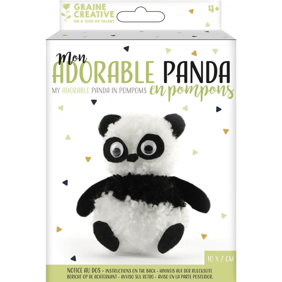 Kit pompon "Panda"