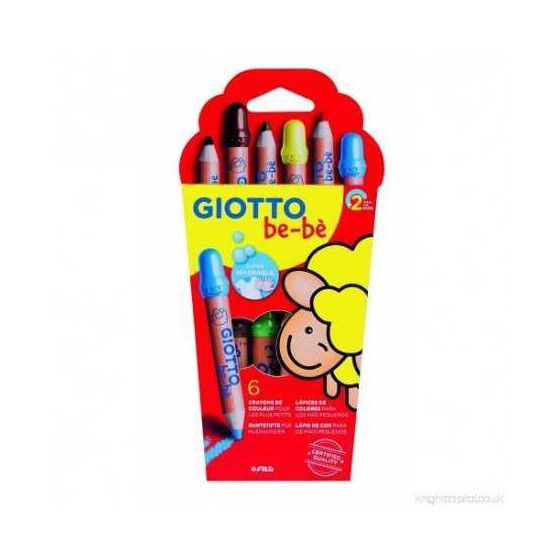 Etui 6 Crayons Maxi GIOTTO Be-Bè