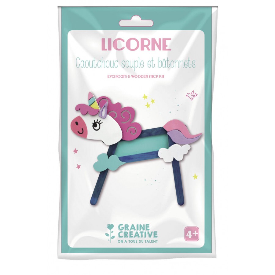 Kit bâtonnet "Licorne"