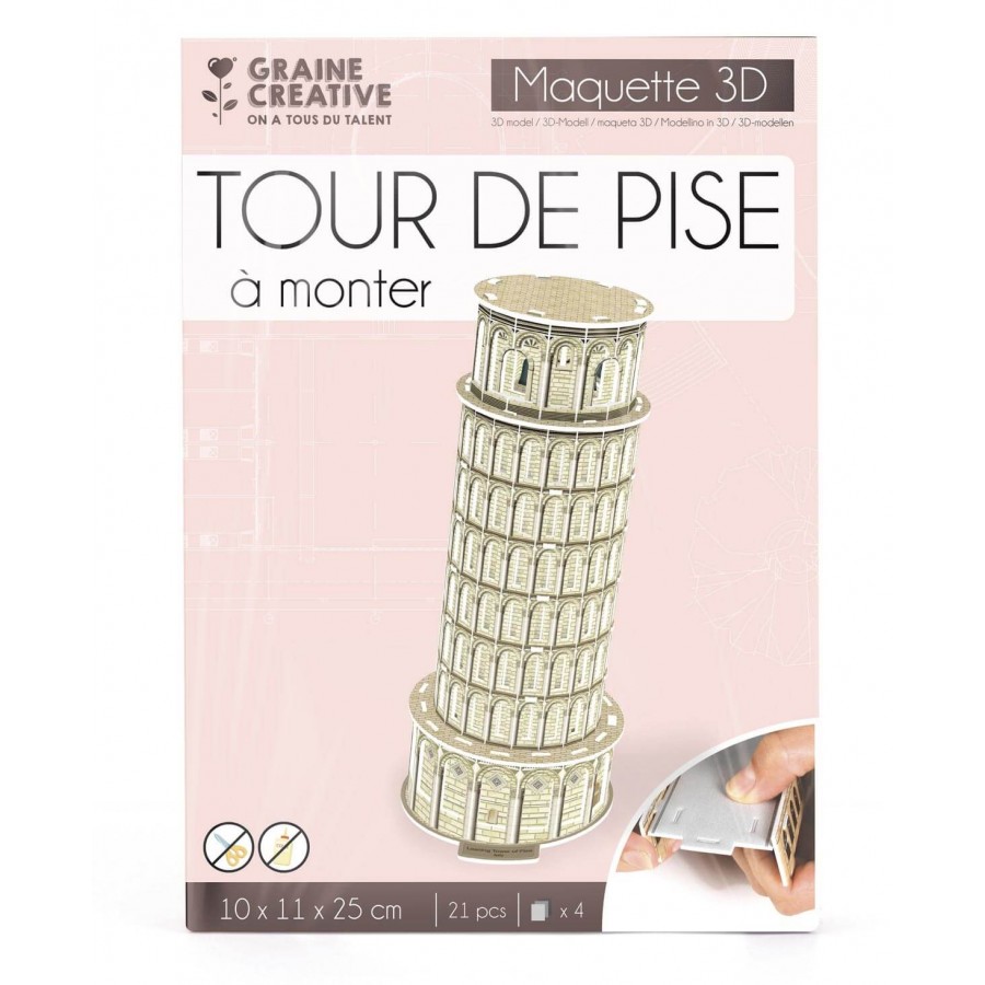 Puzzle maquette "Tour de Pise"