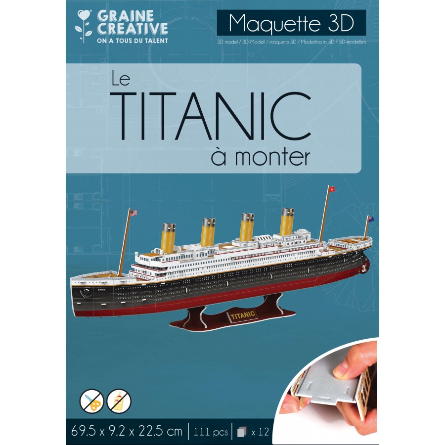 Puzzle maquette "Titanic"