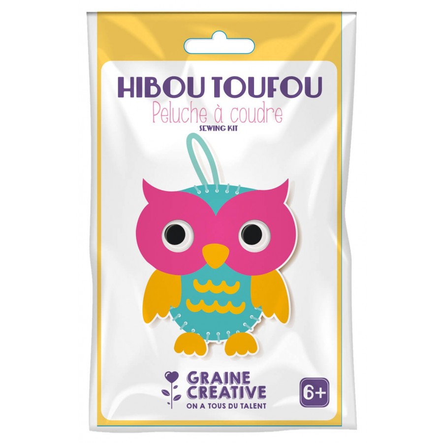 Kit peluche à coudre "Hibou"